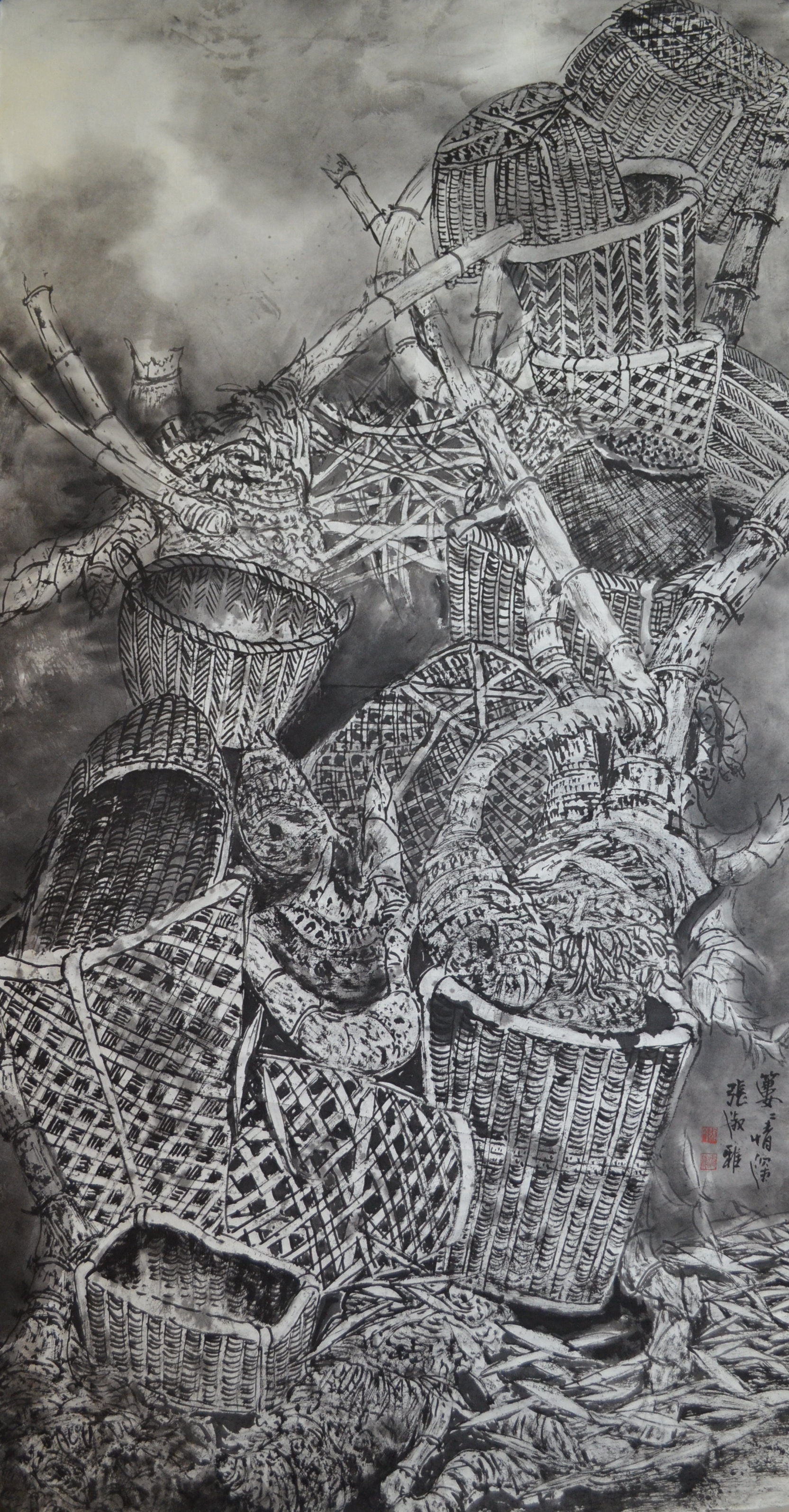 遇見米籮－張淑雅水墨個展 的推廣活動宣傳圖片