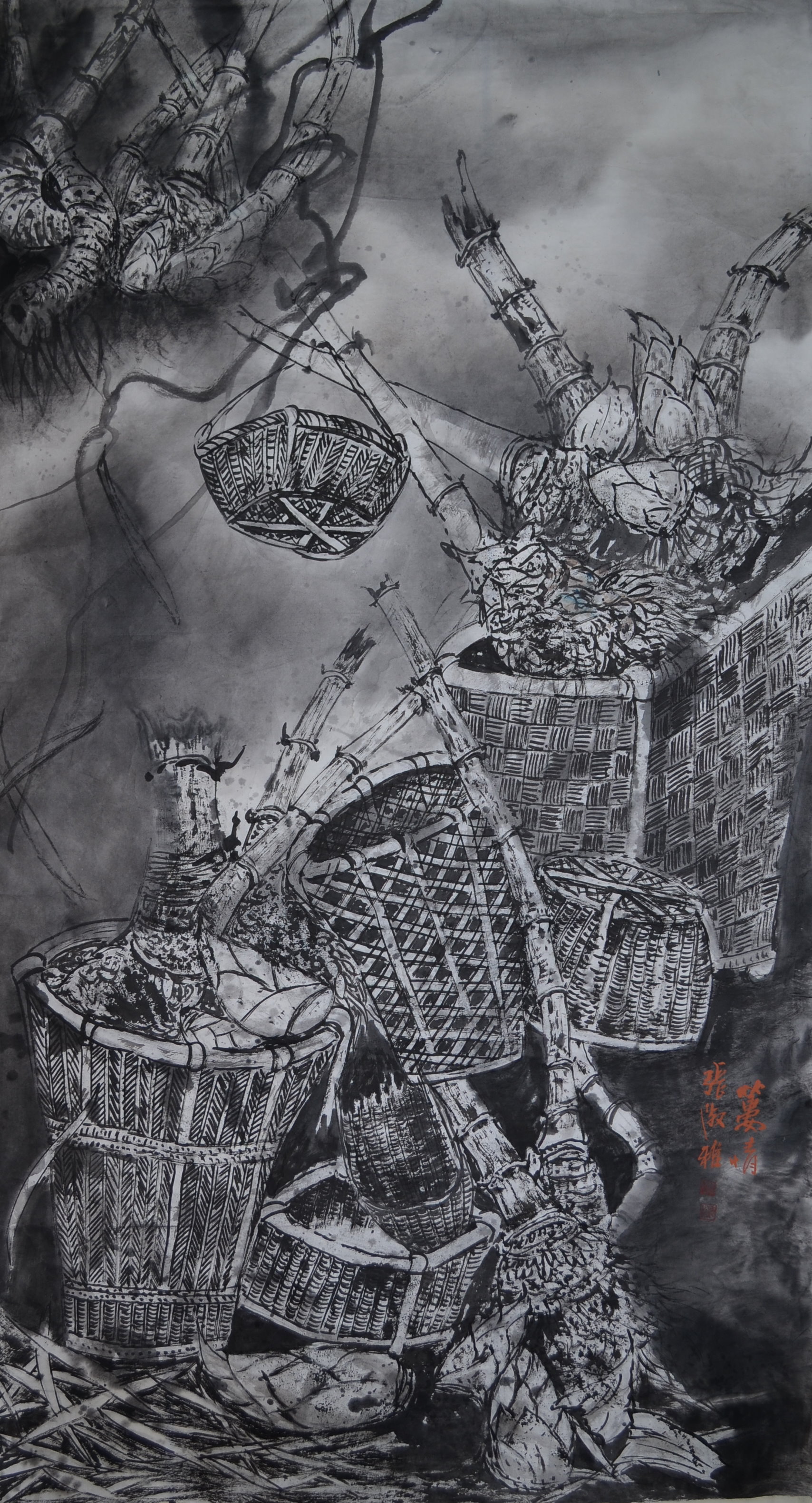 遇見米籮－張淑雅水墨個展 的推廣活動宣傳圖片