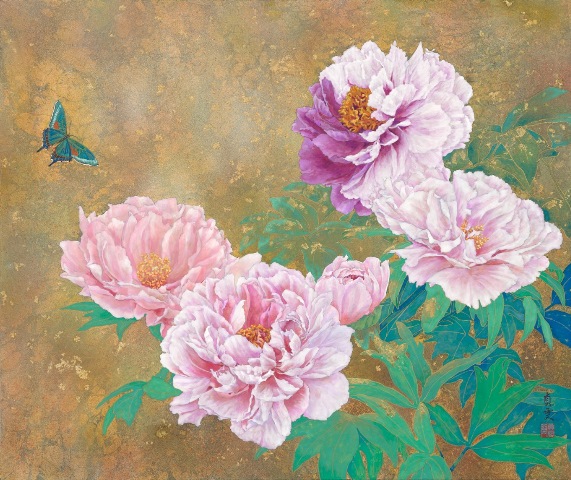 「芳菲燦然－流轉在微光與葳蕤間」張貞雯膠彩畫展 的推廣活動宣傳圖片