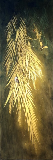 台灣膠彩畫協會第40屆膠彩畫展 的推廣活動宣傳圖片