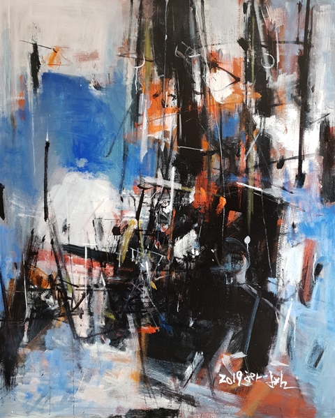 獨一無二～2022劉哲志西畫創作展 的推廣活動宣傳圖片