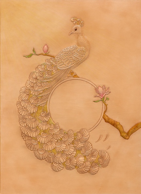 花裳羽夢－江沛瑜皮雕藝術創作個展 的推廣活動宣傳圖片