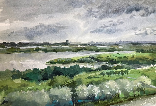 走走  雙人水彩創作展 的推廣活動宣傳圖片