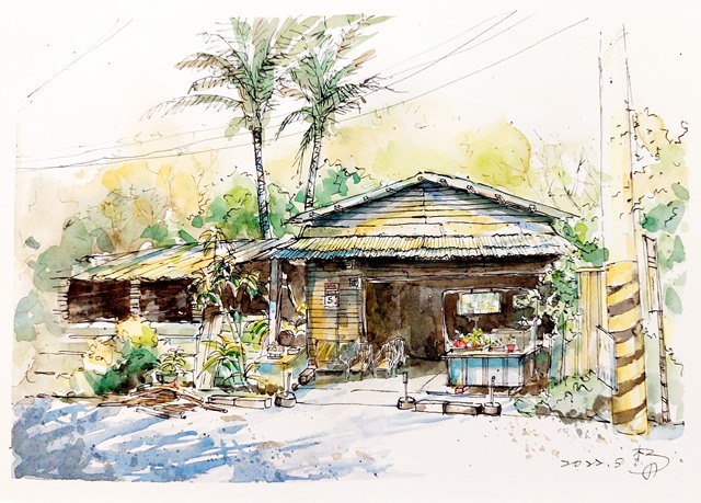 走走  雙人水彩創作展 的推廣活動宣傳圖片