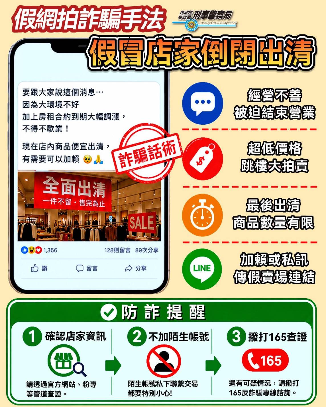 假網拍詐騙手法